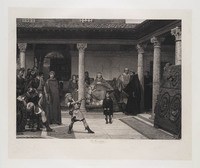 KG 08179
<br/>
'De opvoeding der kinderen van Clovis'
<br/>
<em>Rennefeld, Johannes Heinrich Maria Hubert (1832-1877)</em>